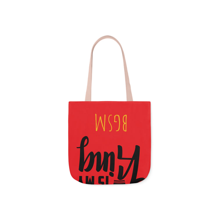 Polyester Canvas Tote Bag (AOP) - BGSM BOUTIQUE 