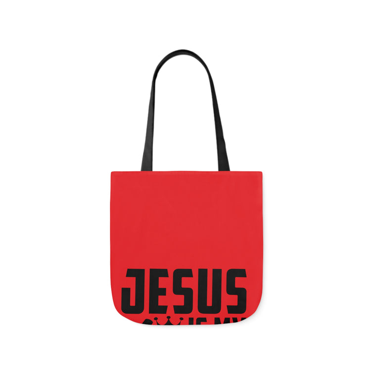 Polyester Canvas Tote Bag (AOP) - BGSM BOUTIQUE 