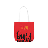 Polyester Canvas Tote Bag (AOP) - BGSM BOUTIQUE 