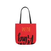 Polyester Canvas Tote Bag (AOP) - BGSM BOUTIQUE 