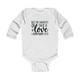 Infant Long Sleeve Bodysuit - BGSM BOUTIQUE 