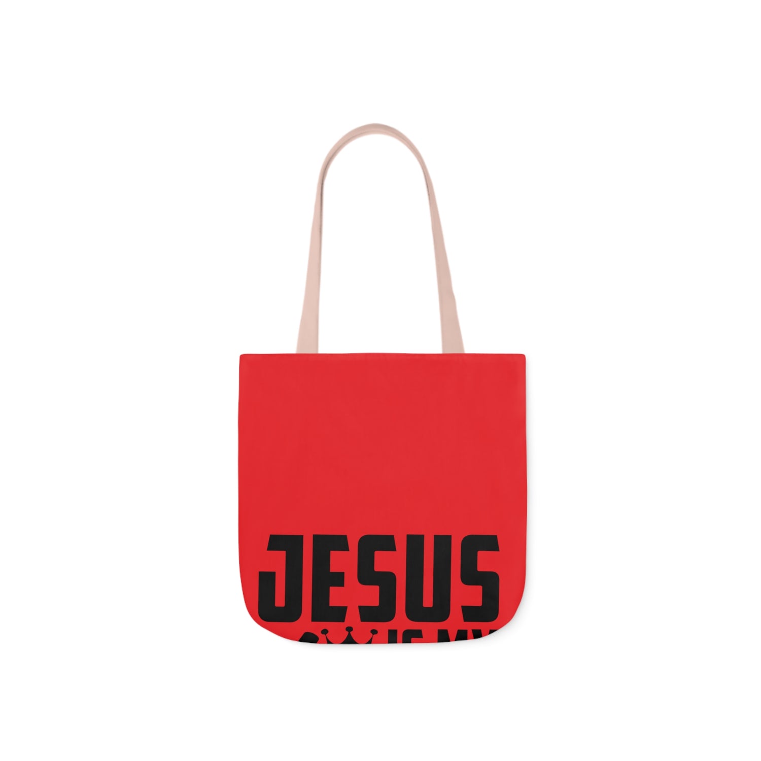 Polyester Canvas Tote Bag (AOP) - BGSM BOUTIQUE 